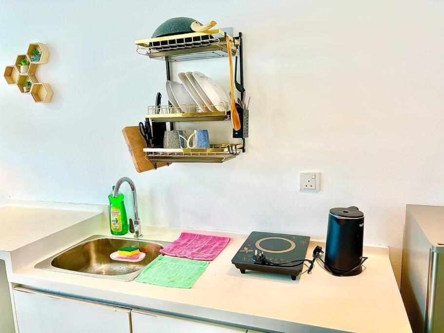 G 1-5Pax Cozy Home Trefoil Setia Alam 100Mps Wifi & Tv Sccc エクステリア 写真