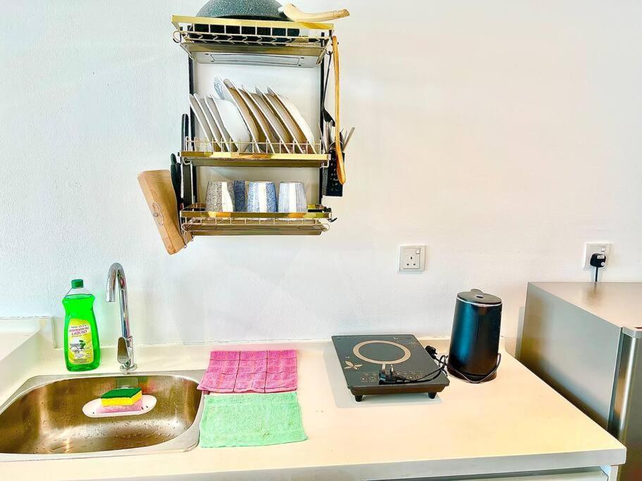 G 1-5Pax Cozy Home Trefoil Setia Alam 100Mps Wifi & Tv Sccc エクステリア 写真